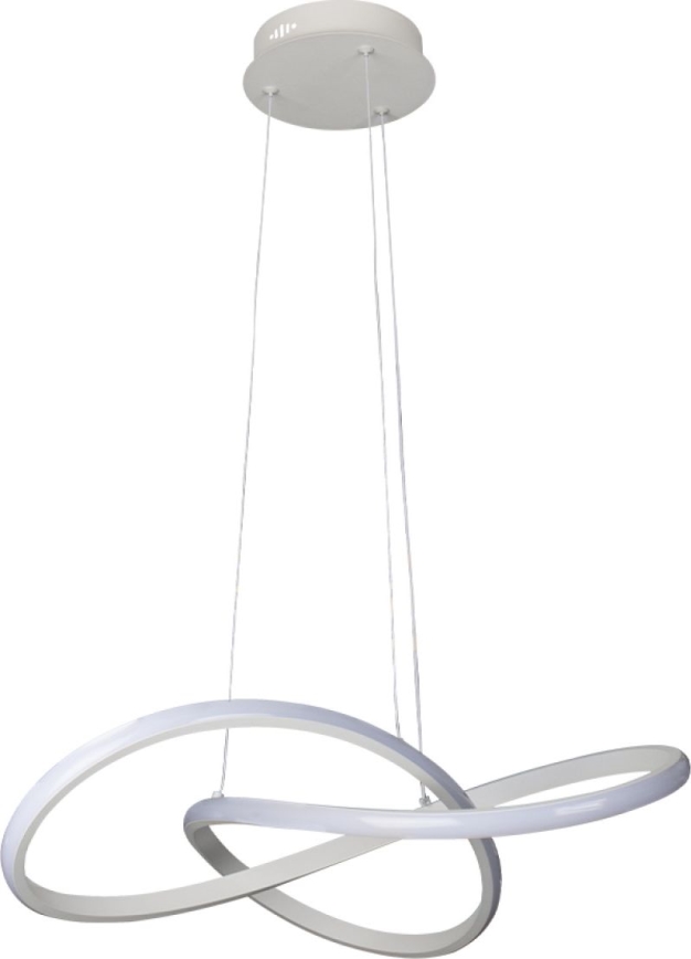 LED-himmennettävä riippuvalaisin vaijerilla LED/65W/230V 3000-6500K halkaisija 49 cm + kaukosäädin