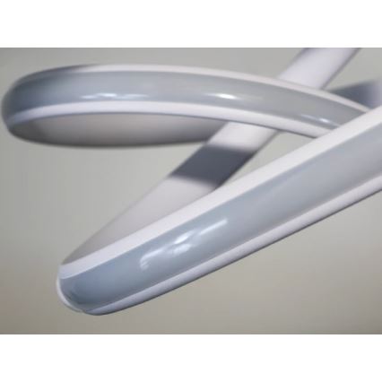 Himmennettävä LED-riippuvalaisin vaijerilla LED/85W/230V 3000-6500K halkaisija 49 cm + kaukosäädin