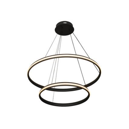 LED-himmennettävä riippuvalaisin vaijerilla LED/90W/230V 3000-6500K halkaisija 60 cm + kaukosäädin