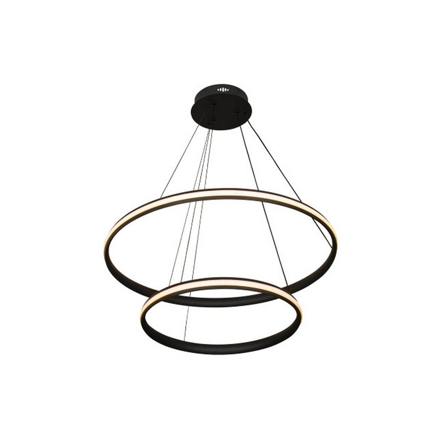 LED-himmennettävä riippuvalaisin vaijerilla LED/90W/230V 3000-6500K halkaisija 60 cm + kaukosäädin