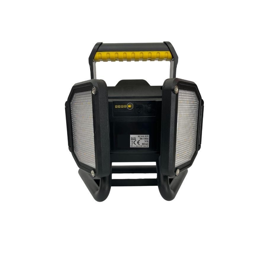 LED Himmennettävä työvalo LED/50W/5V 12000 mAh IP54