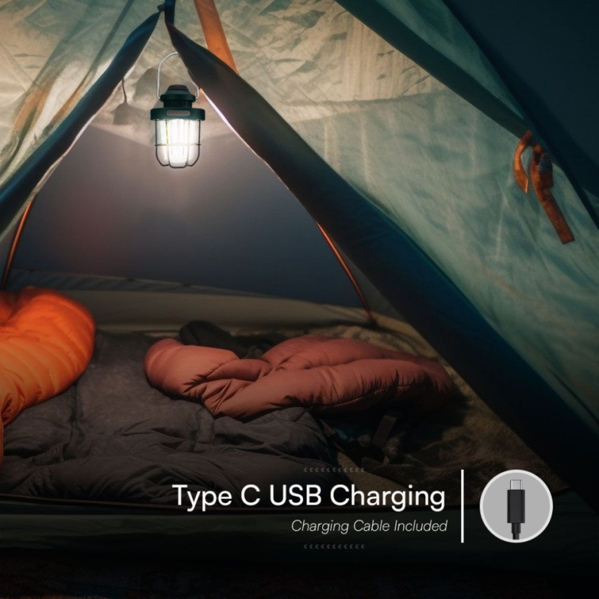 LED Himmennettävä ulko pendant rechargeable kevyt LED/5W/5V 2700-6500K IP44