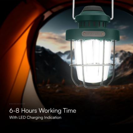 LED Himmennettävä ulko pendant rechargeable kevyt LED/5W/5V 2700-6500K IP44