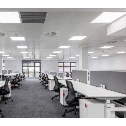 LED Himmennettävä upotettava paneeli CAPRI LED/25/36/40W/230V 3000/4000/5700K IP44 60x60 cm