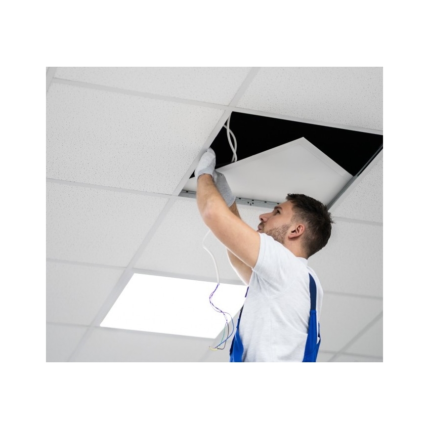LED Himmennettävä upotettava paneeli CAPRI LED/25/36/40W/230V 3000/4000/5700K IP44 60x60 cm