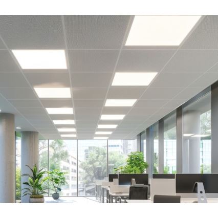 LED Himmennettävä upotettava paneeli CAPRI LED/25/36/40W/230V 3000/4000/5700K UGR&lt;19 IP44 60x60 cm