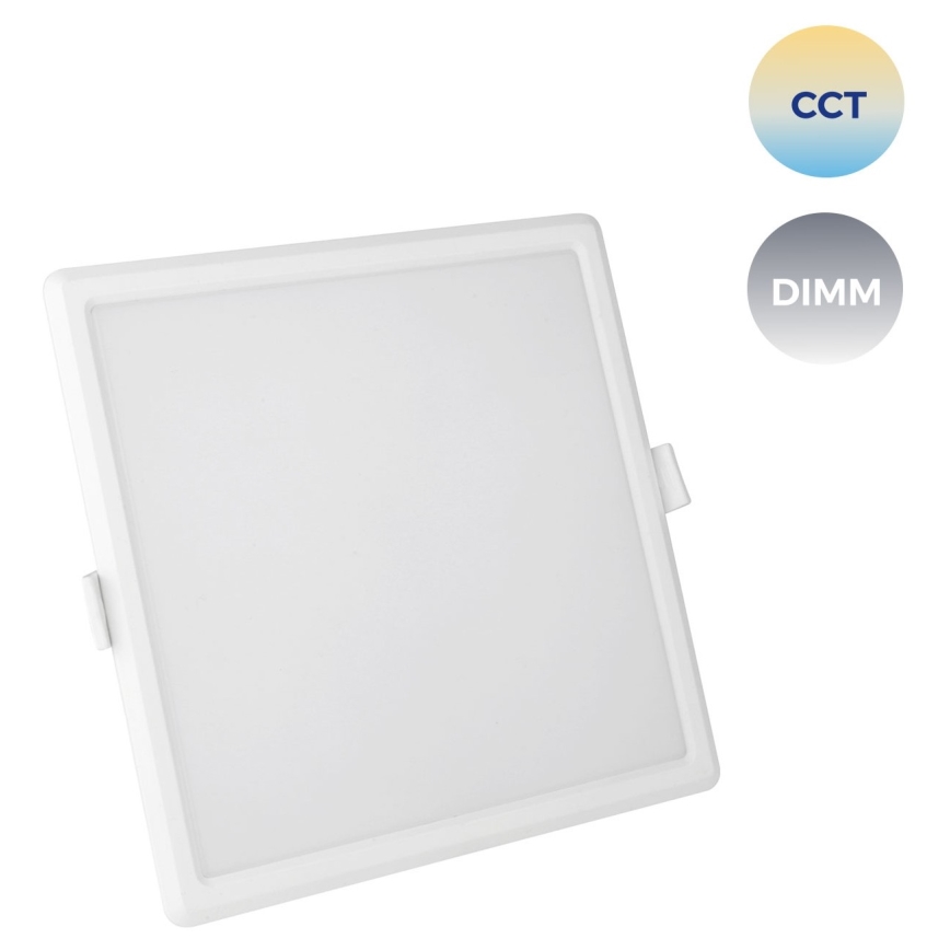 LED Himmennettävä upotettava valo ALGINE LED/12W/230V Wi-Fi Tuya neliö