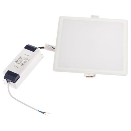 LED Himmennettävä upotettava valo ALGINE LED/12W/230V Wi-Fi Tuya neliö