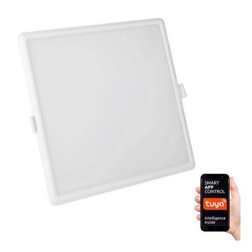 LED Himmennettävä upotettava valo ALGINE LED/22W/230V Wi-Fi Tuya neliö