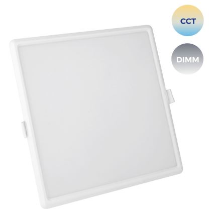 LED Himmennettävä upotettava valo ALGINE LED/22W/230V Wi-Fi Tuya neliö