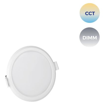 LED Himmennettävä upotettava valo ALGINE LED/6W/230V Wi-Fi Tuya pyöreä