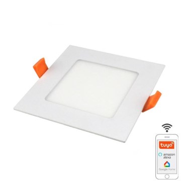 LED Himmennettävä upotettava valo LED/12W/230V 3000-6500K Wi-Fi Tuya