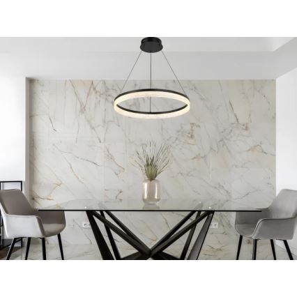 Himmennettävä LED-riippuvalaisin kaapelilla ALIANZ LED/60W/230V 3000-6000K halkaisija 80 cm + kaukosäädin