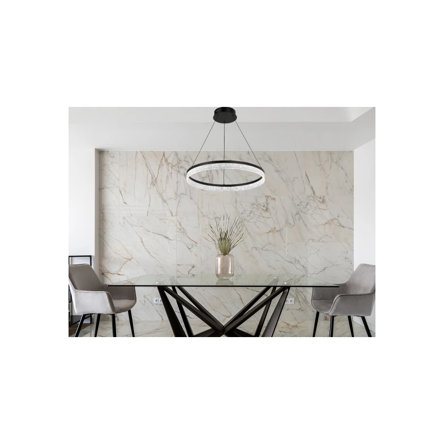 Himmennettävä LED-riippuvalaisin kaapelilla ALIANZ LED/60W/230V 3000-6000K halkaisija 80 cm + kaukosäädin