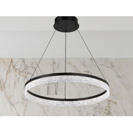 Himmennettävä LED-riippuvalaisin kaapelilla ALIANZ LED/60W/230V 3000-6000K halkaisija 80 cm + kaukosäädin