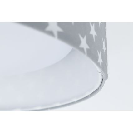 LED-himmennettävä kattovalaisin SMART GALAXY KIDS LED/24W/230V 3000-6500K tähdet harmaa/valkoinen + kaukosäädin