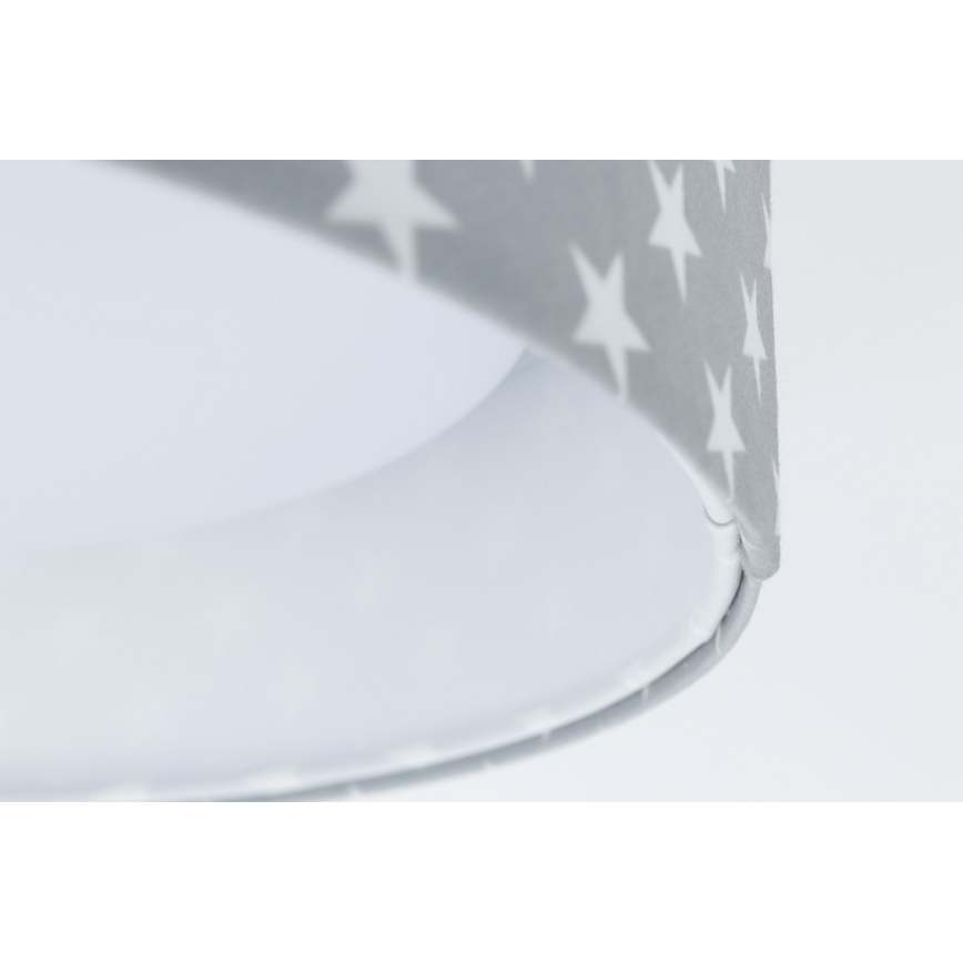 LED-himmennettävä kattovalaisin SMART GALAXY KIDS LED/24W/230V 3000-6500K tähdet harmaa/valkoinen + kaukosäädin