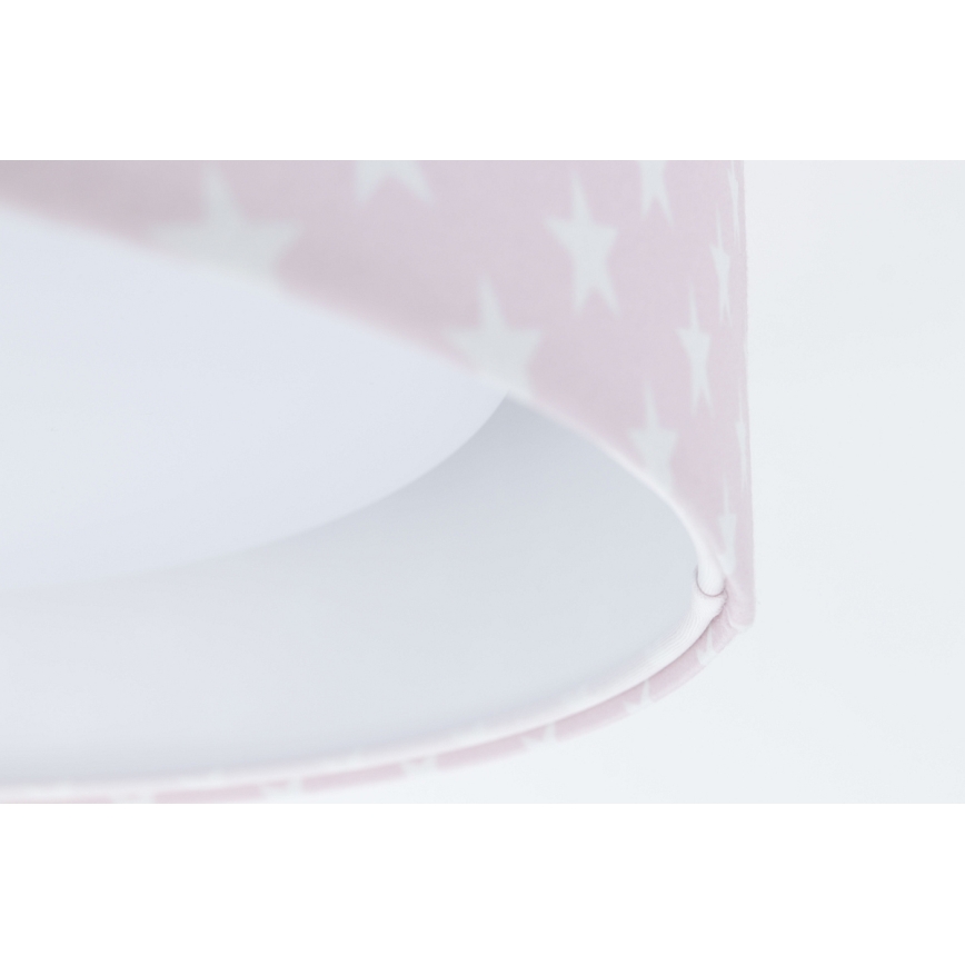 LED-himmennettävä kattovalaisin SMART GALAXY KIDS LED/24W/230V 3000-6500K tähdet pinkki/valkoinen + kaukosäädin