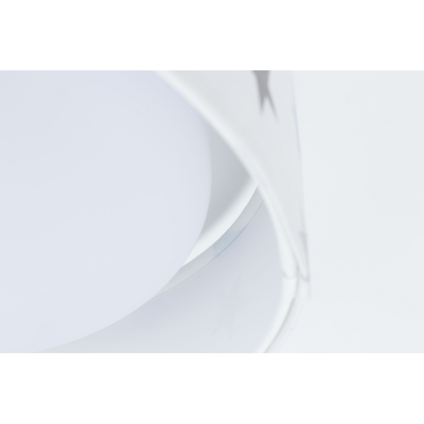 LED-himmennettävä kattovalaisin SMART GALAXY KIDS LED/24W/230V 3000-6500K tähdet valkoinen/harmaa/sininen + kaukosäädin