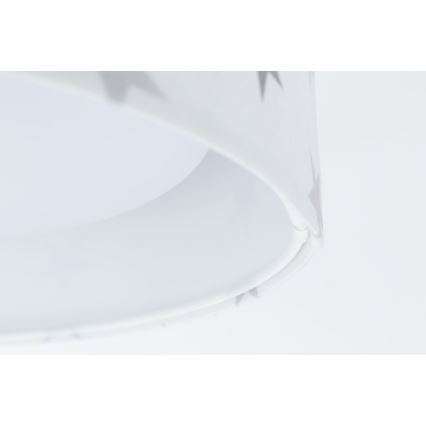 LED-himmennettävä kattovalaisin SMART GALAXY KIDS LED/24W/230V 3000-6500K tähdet valkoinen/harmaa/sininen + kaukosäädin