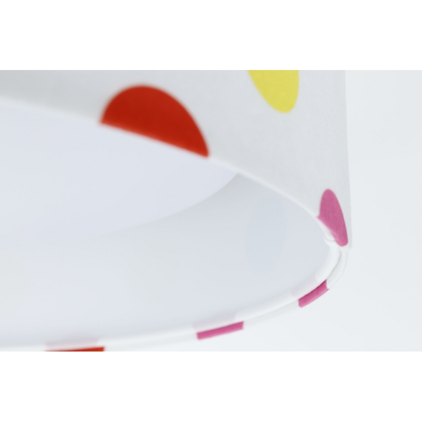 LED-himmennettävä kattovalaisin SMART GALAXY KIDS LED/24W/230V 3000-6500K pisteet värikäs + kaukosäädin