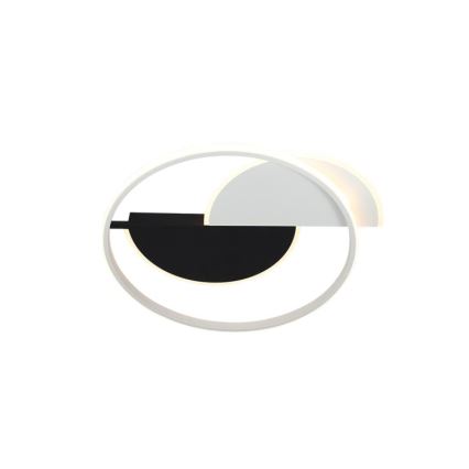 Himmennettävä LED-kattovalaisin LED/70W/230V 3000-6500K valkoinen/musta + kauko-ohjaus