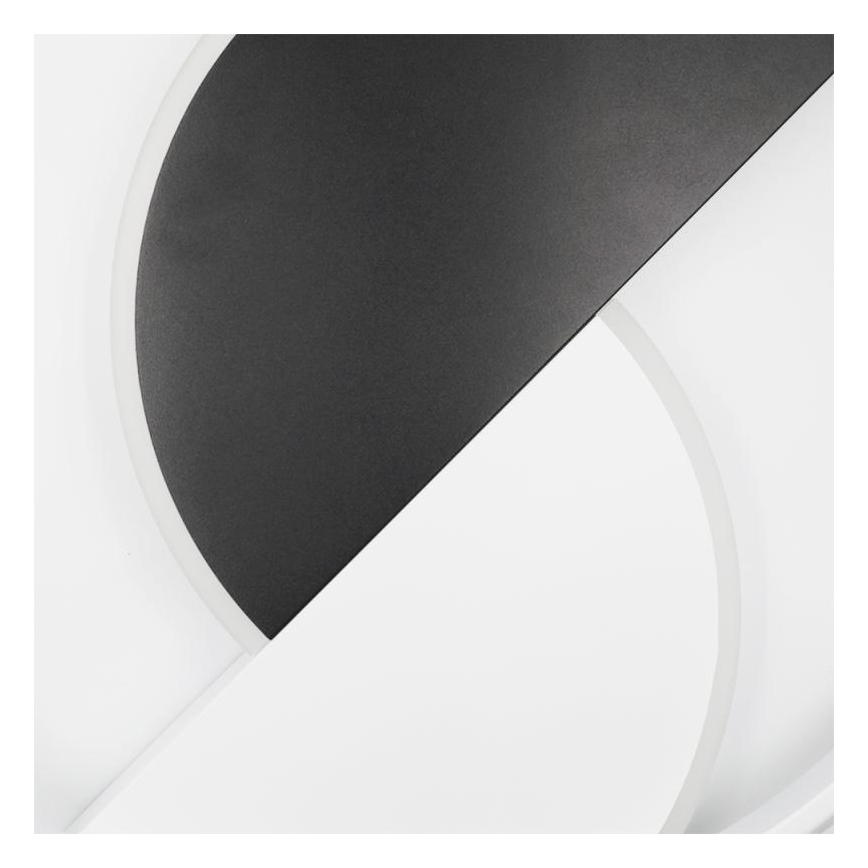Himmennettävä LED-kattovalaisin LED/70W/230V 3000-6500K valkoinen/musta + kauko-ohjaus
