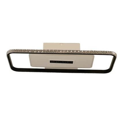 Himmennettävä LED-kattovalaisin LED/75W/230V 3000-6500K valkoinen/musta + kauko-ohjaus