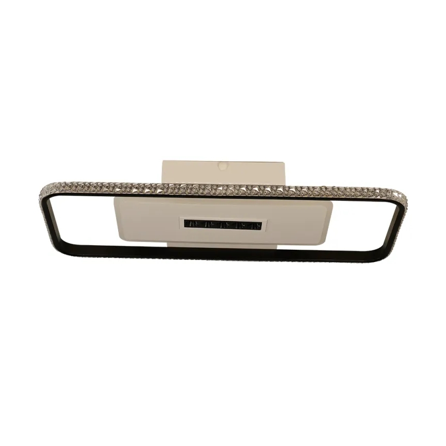 Himmennettävä LED-kattovalaisin LED/75W/230V 3000-6500K valkoinen/musta + kauko-ohjaus