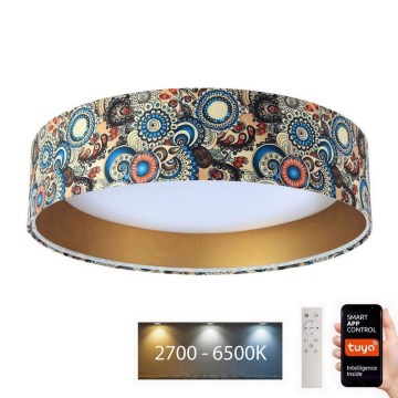 LED Himmennettävä valo SMART GALAXY LED/24W/230V halk. 45 cm Wi-Fi Tuya + kaukosäädin