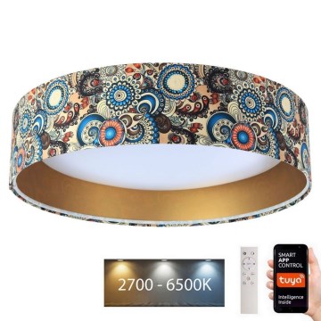 LED Himmennettävä valo SMART GALAXY LED/36W/230V halk. 55 cm Wi-Fi Tuya + kaukosäädin