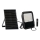 LED himmennettävä valonheitin aurinkopaneelilla ja dusk sensori LED/15W/15000 mAh 3,2V IP65 + kauko-ohjaus