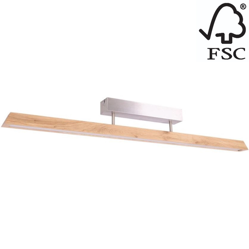 LED-himmennyskattokruunu DEROTT 3xLED/14W/230V tammi – FSC sertifioitu