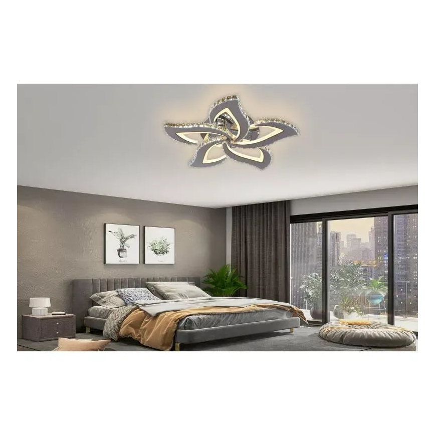LED-himmennyskattokruunu LED/100W/230V 3000-6500K + kauko-ohjaus