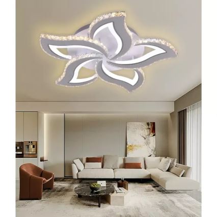 LED-himmennyskattokruunu LED/100W/230V 3000-6500K + kauko-ohjaus