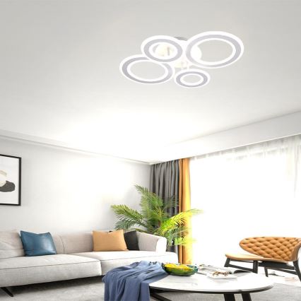 LED-himmennyskattokruunu LED/100W/230V 3000-6500K + kauko-ohjaus