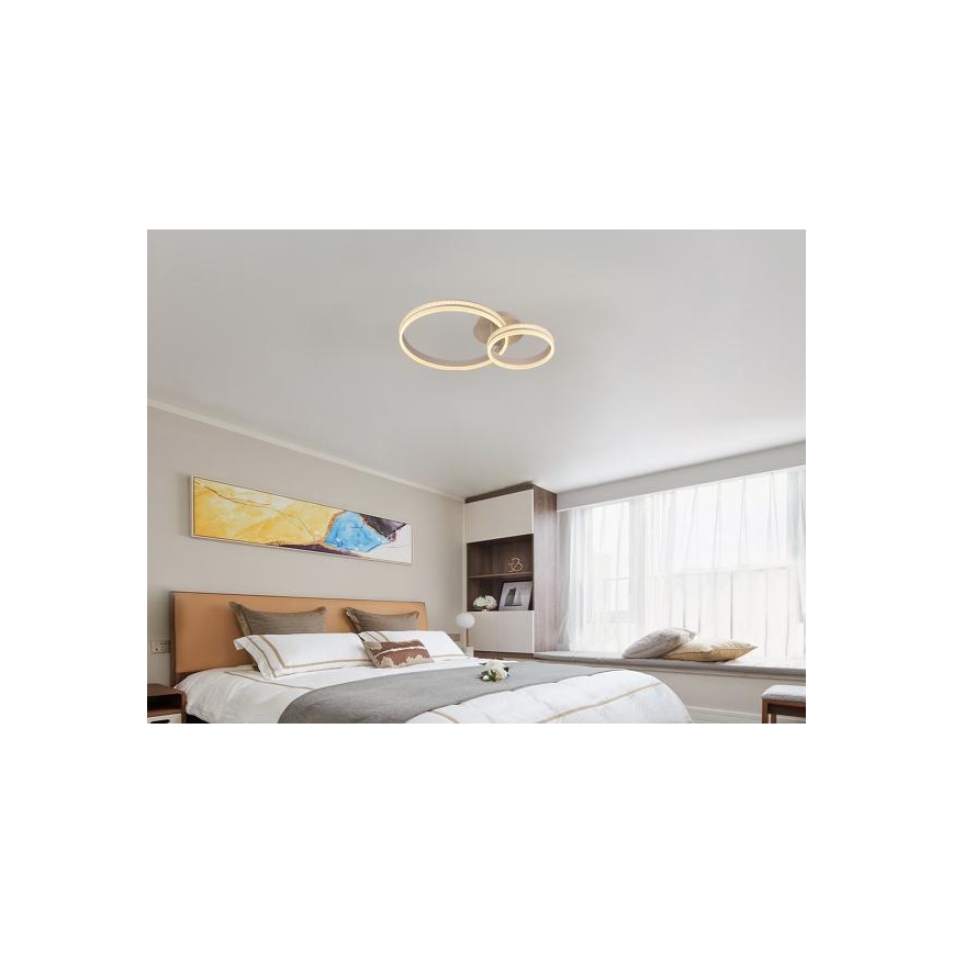 LED-himmennyskattokruunu LED/110W/230V 3000-6500K + kauko-ohjaus