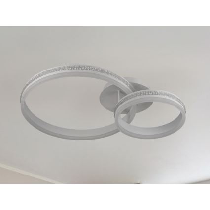 LED-himmennyskattokruunu LED/110W/230V 3000-6500K + kauko-ohjaus