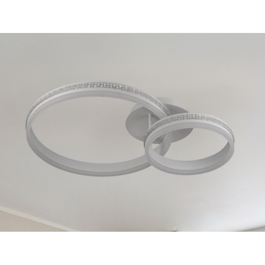 LED-himmennyskattokruunu LED/110W/230V 3000-6500K + kauko-ohjaus