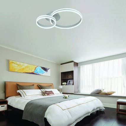 LED-himmennyskattokruunu LED/110W/230V 3000-6500K + kauko-ohjaus