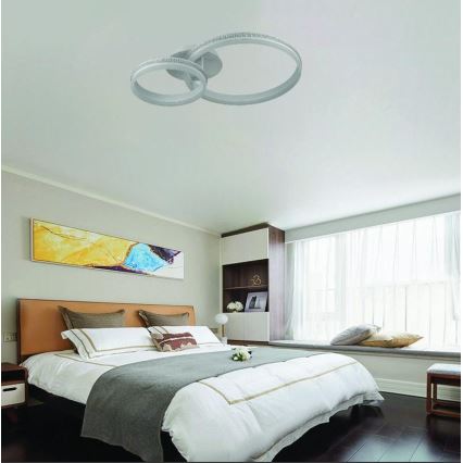 LED-himmennyskattokruunu LED/110W/230V 3000-6500K + kauko-ohjaus