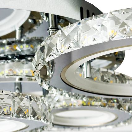 LED-himmennyskattokruunu LED/120W/230V 3000-6500K + kauko-ohjaus