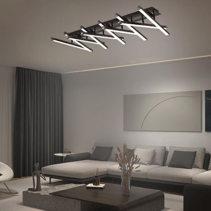 LED-himmennyskattokruunu LED/125W/230V 3000-6500K + kauko-ohjaus