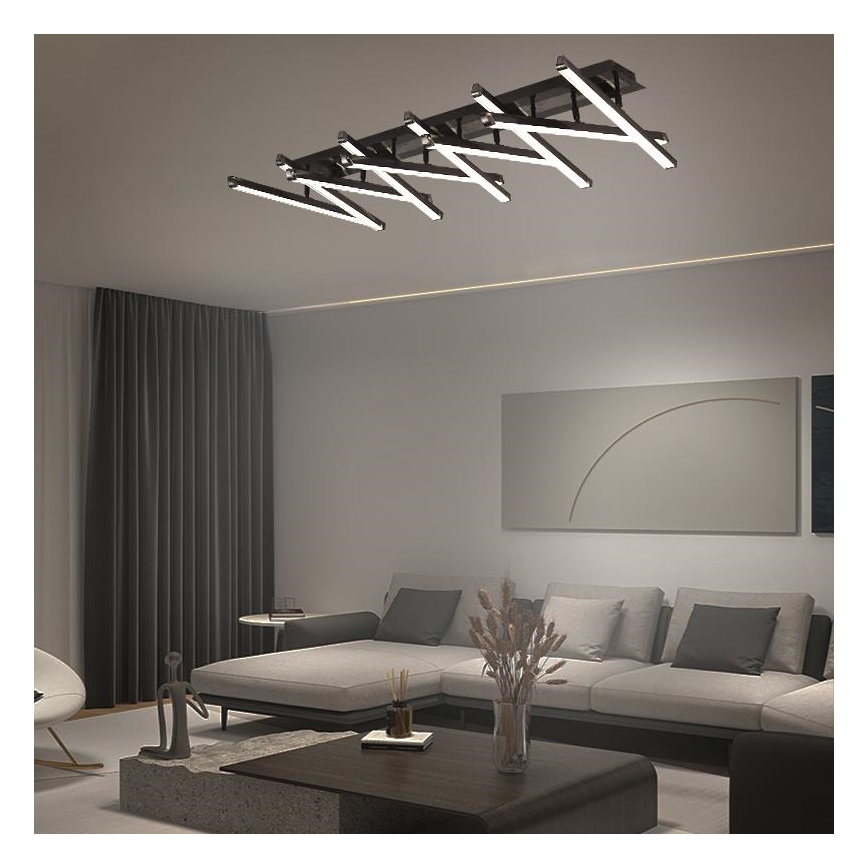 LED-himmennyskattokruunu LED/125W/230V 3000-6500K + kauko-ohjaus
