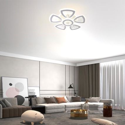 LED-himmennyskattokruunu LED/145W/230V 3000-6500K + kauko-ohjaus