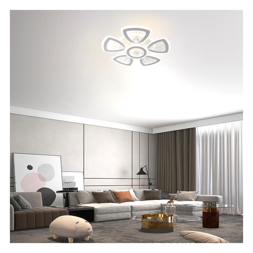 LED-himmennyskattokruunu LED/145W/230V 3000-6500K + kauko-ohjaus