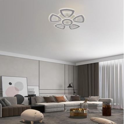 LED-himmennyskattokruunu LED/145W/230V 3000-6500K + kauko-ohjaus