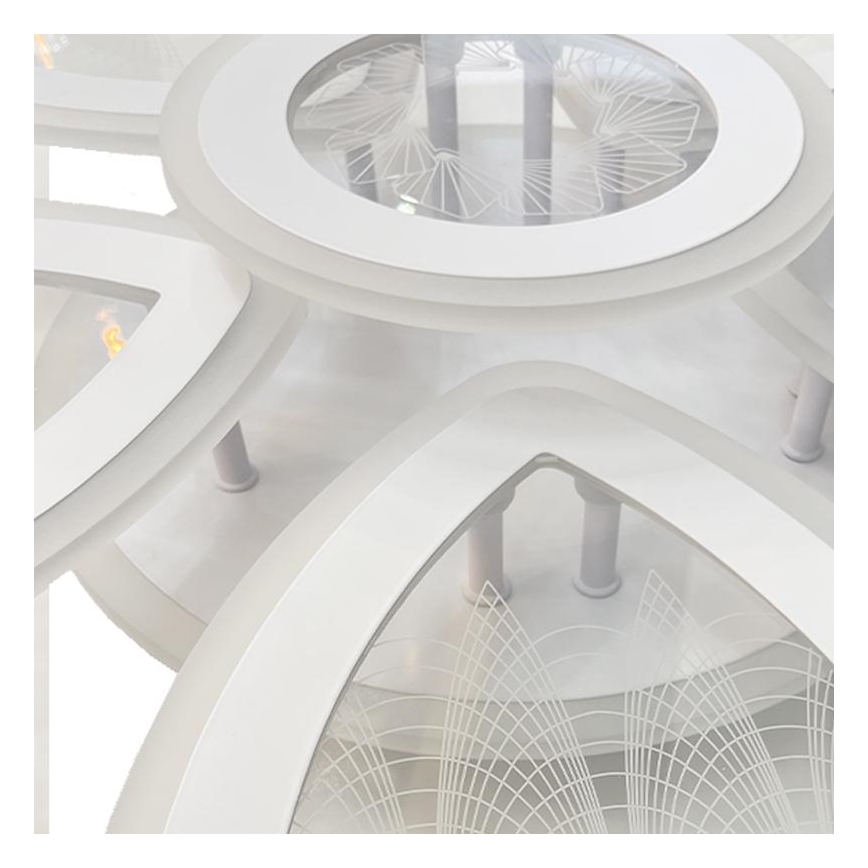 LED-himmennyskattokruunu LED/145W/230V 3000-6500K + kauko-ohjaus