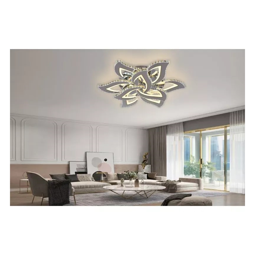 LED-himmennyskattokruunu LED/180W/230V 3000-6500K + kauko-ohjaus