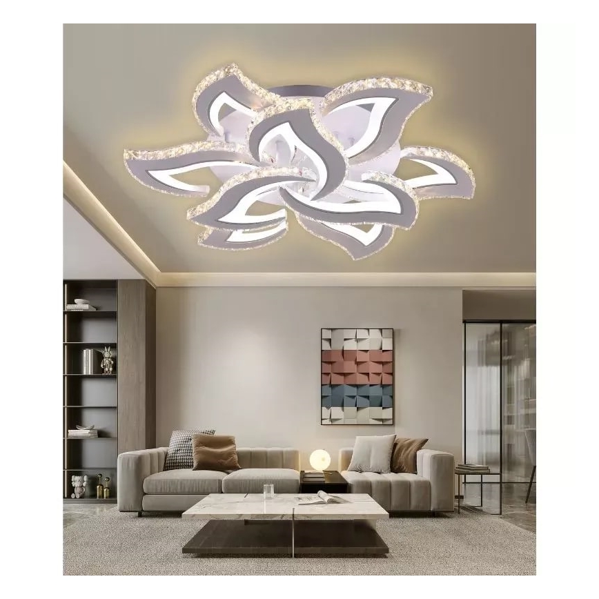 LED-himmennyskattokruunu LED/180W/230V 3000-6500K + kauko-ohjaus